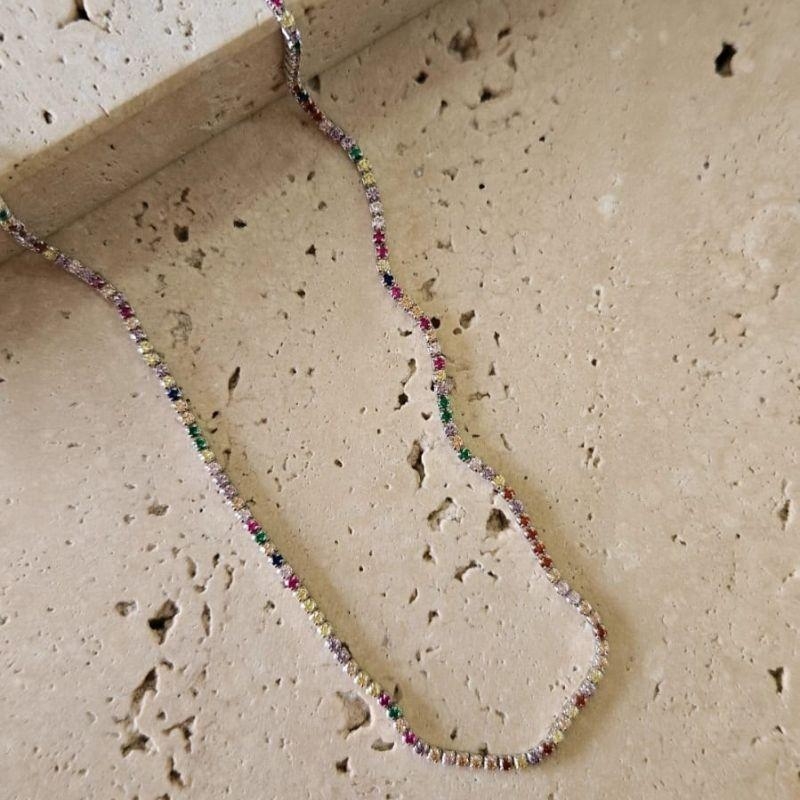 Ckoker Riviera Micro Zirconias Colorida 1,5mm