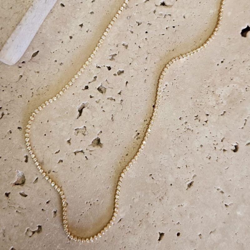 Ckoker Riviera Fininha Cristal 1,5mm