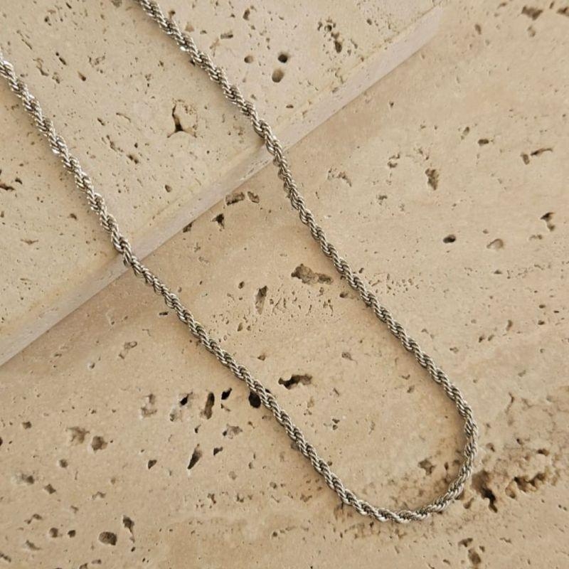 Corrente Cordão Baiano 3mm 45cm