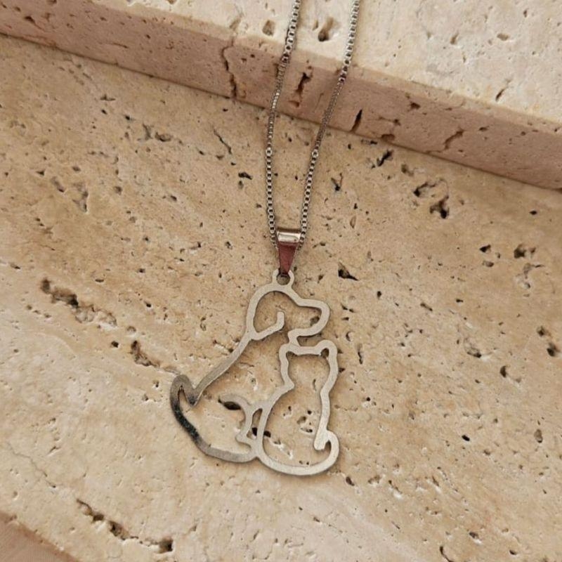 Gargantilha Cachorro/Gato Vazado 45cm