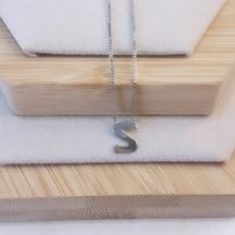 Gargantilha Letra S Mini