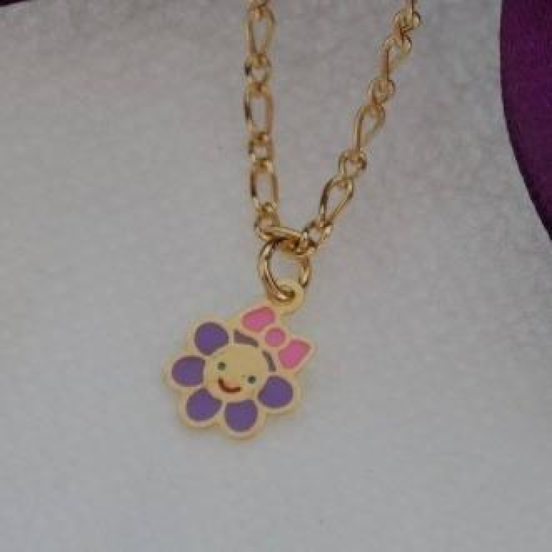 Pulseira Flor com Laço