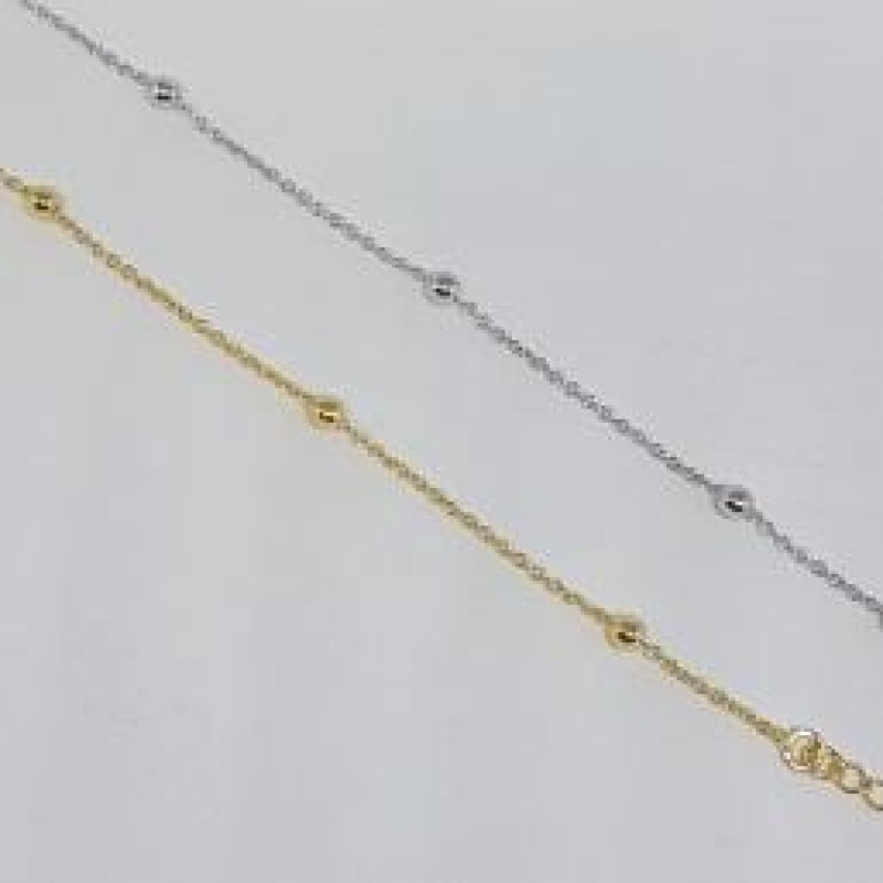 Pulseira Infantil Bolinhas Tradicional (14 cm)