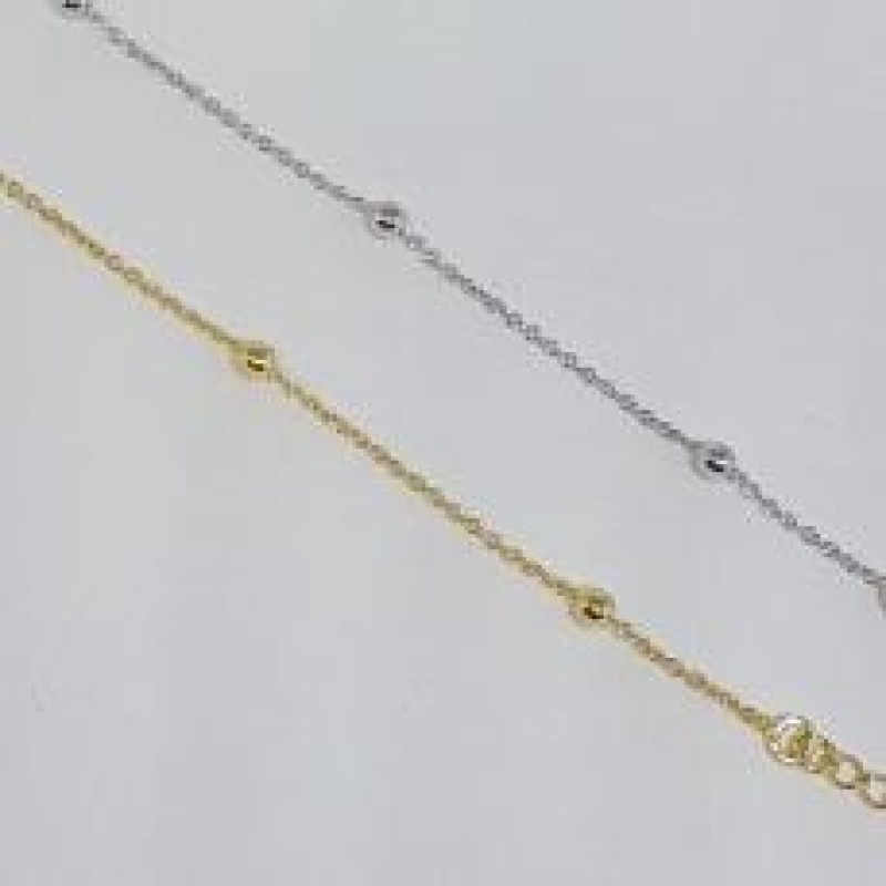 Pulseira Infantil Bolinhas Tradicional (14 cm)