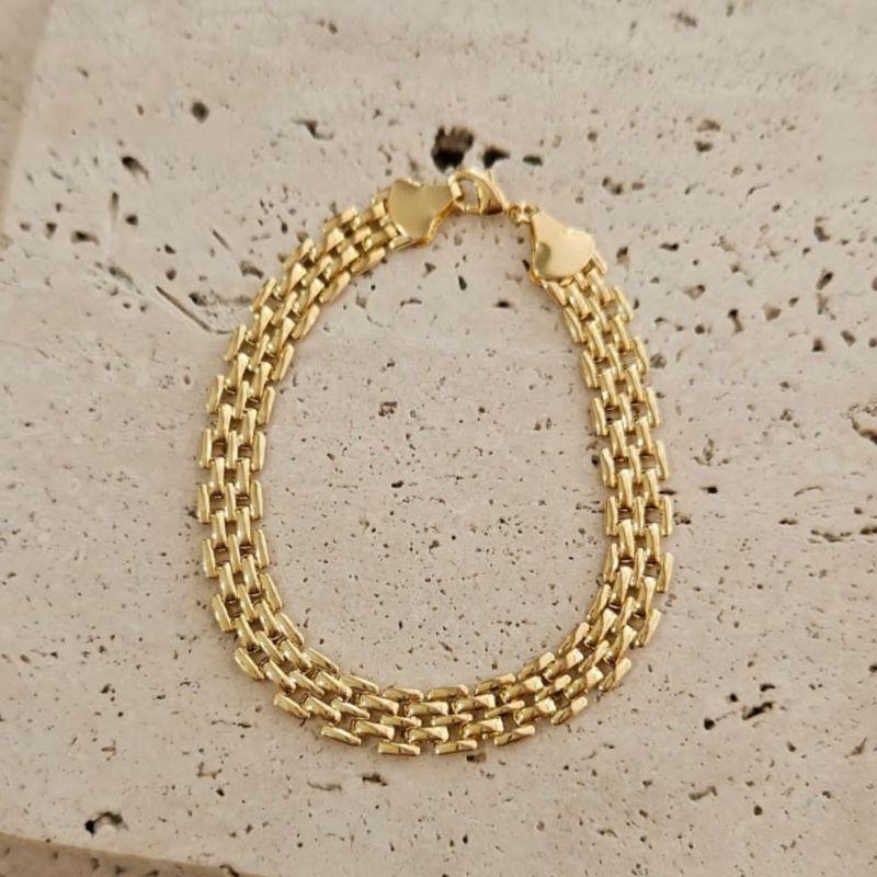 Pulseira Malha Relógio 18cm