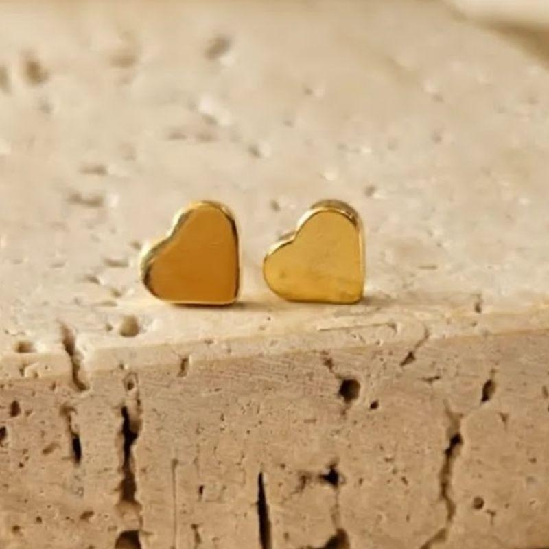 Brinco Coração Cheio M