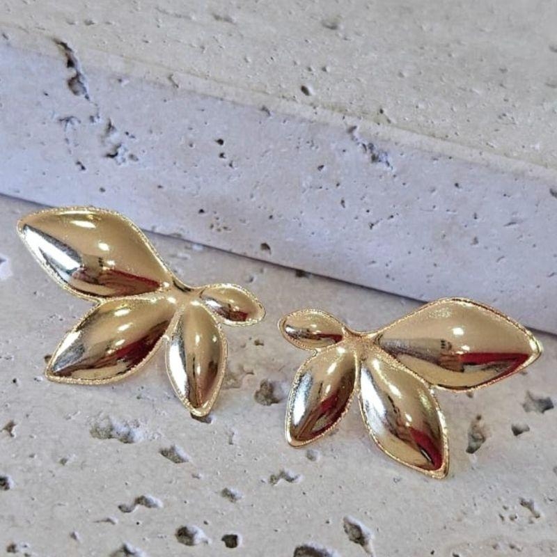 Brinco Meia Flor Media