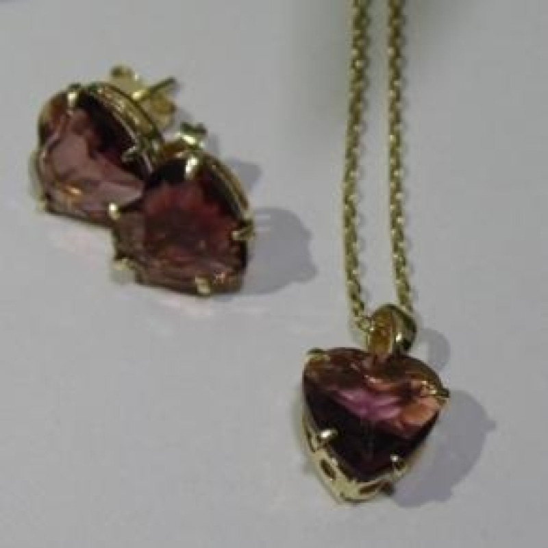 Conjunto Coração de Cristal 