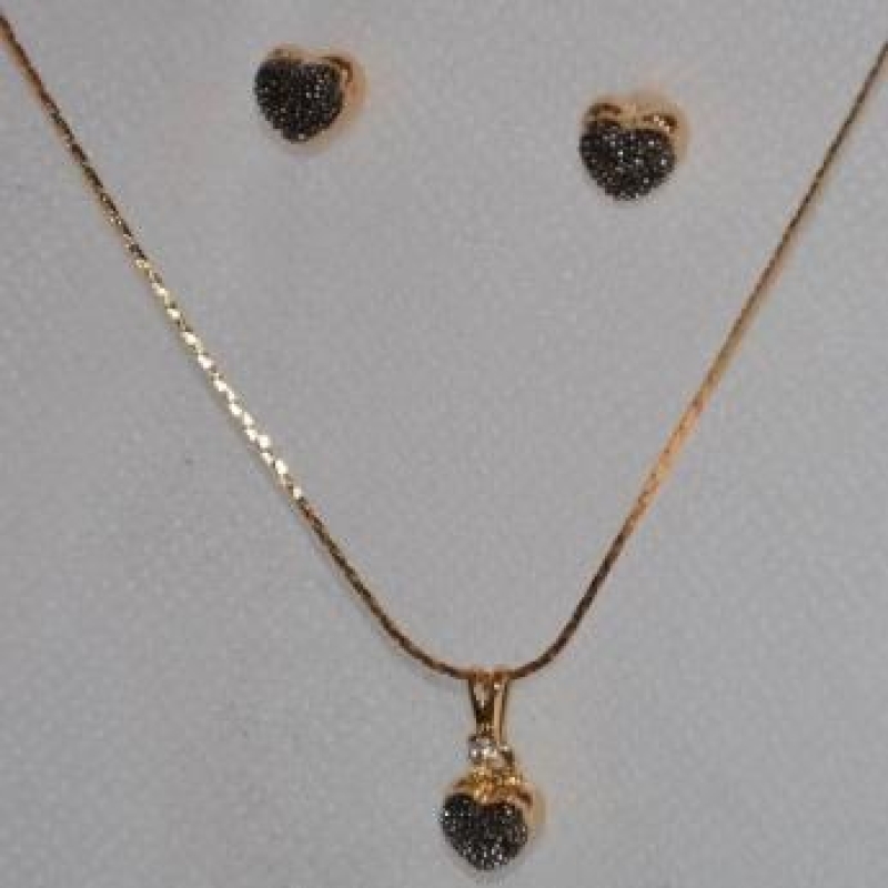 Conjunto Coração Pontilhado