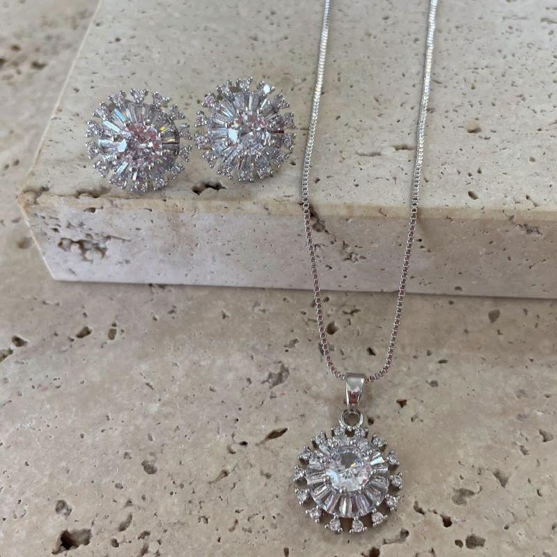 Conjunto Estilo Pizza Cristal 45cm