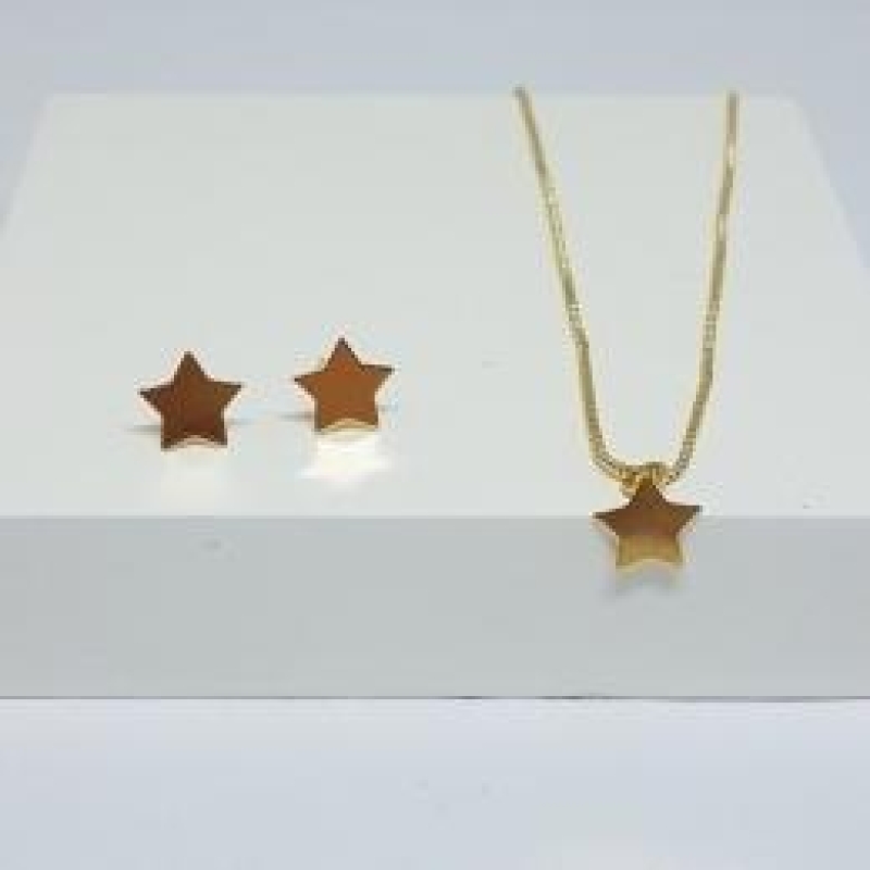 Conjunto Estrela Chapinha  45cm 