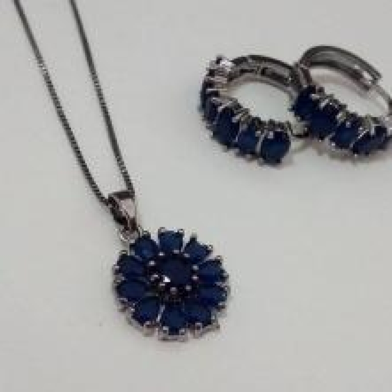 Conjunto Florzinha Colors Argola G