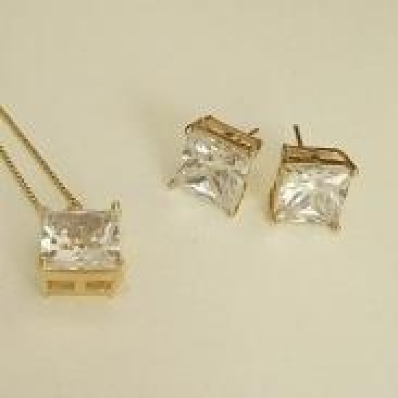 Conjunto Quadrado Zirconia