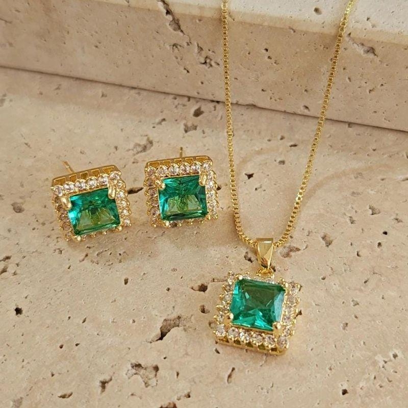 Conjunto Turmalina Quadrada 45cm