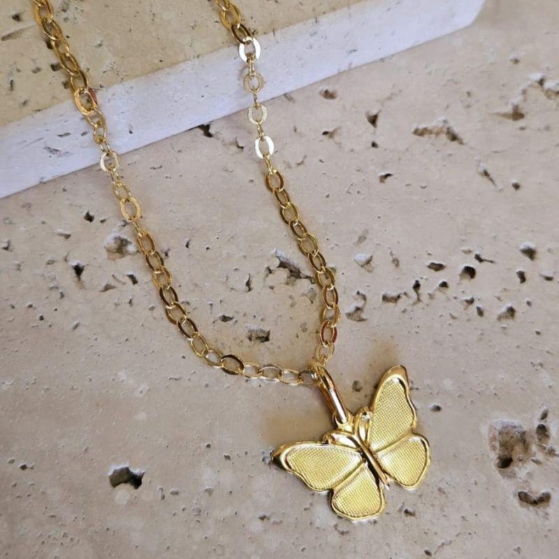 Gargantilha Maxi Borboleta 60cm