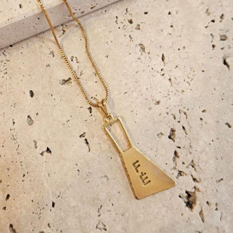 Gargantilha Fé Ziper 45cm