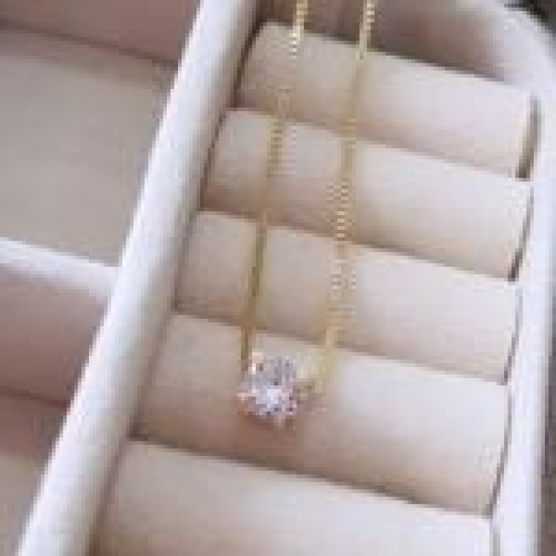 Gargantilha Ponto de Luz Caixa 40cm