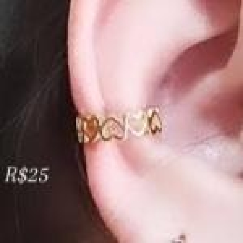 Piercing Corações Vazados 