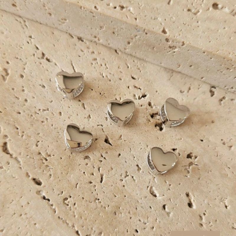 Pingente Coração Vazado (1,0x0,7cm)