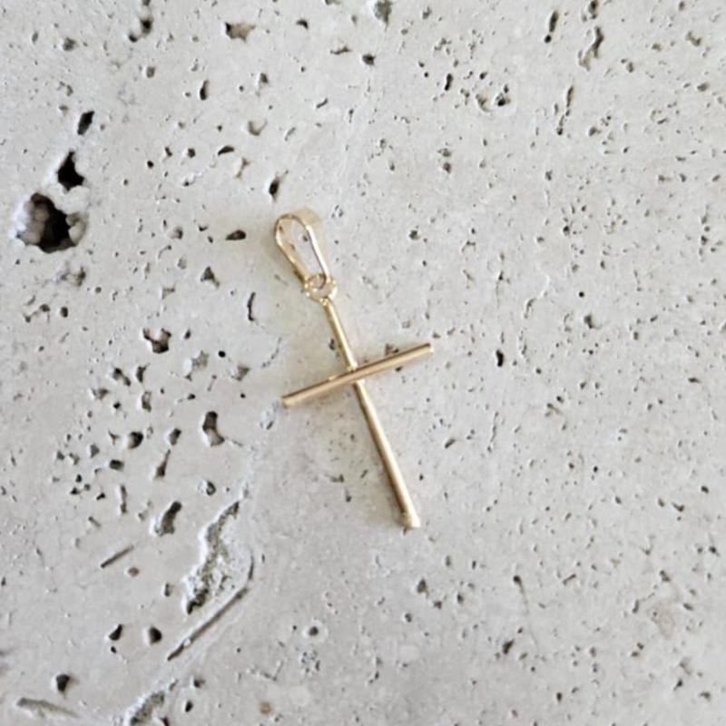 Pingente Crucifixo Liso (2x1cm)