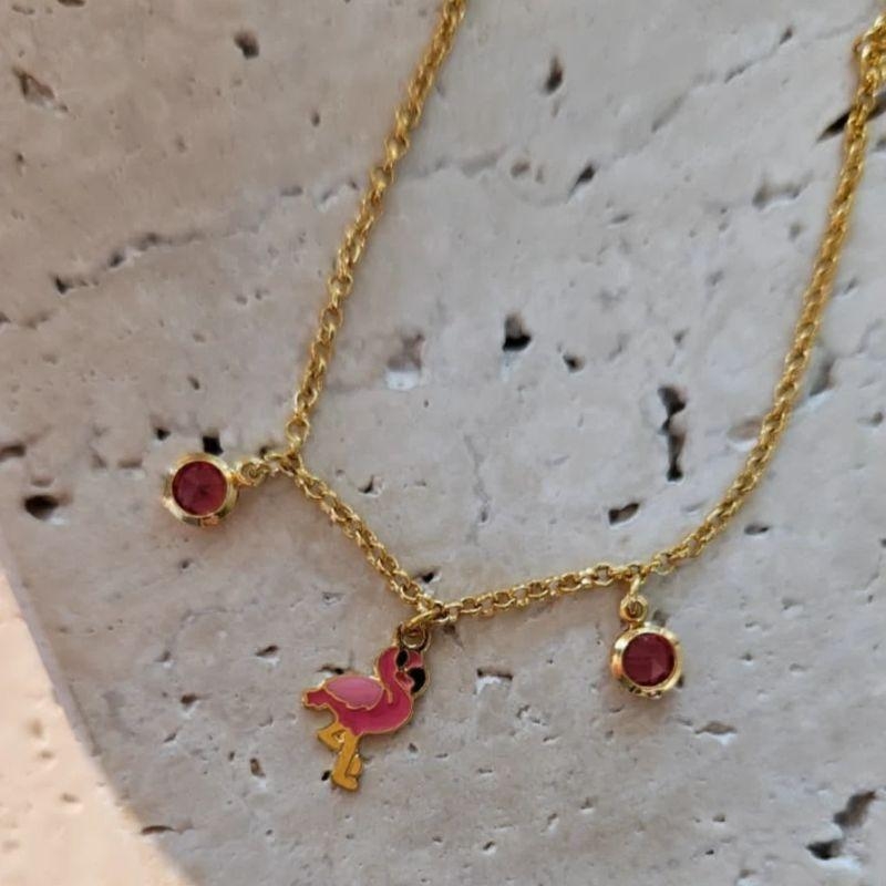 Pulseira Flamingo Infantil