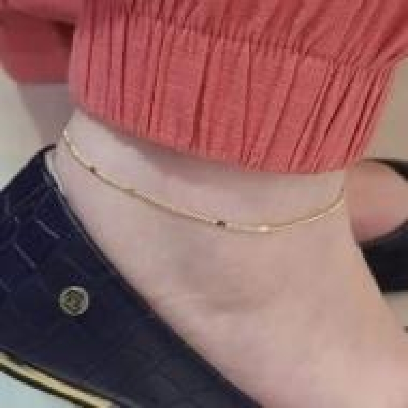 Tornozeleira Coração Amassadinho