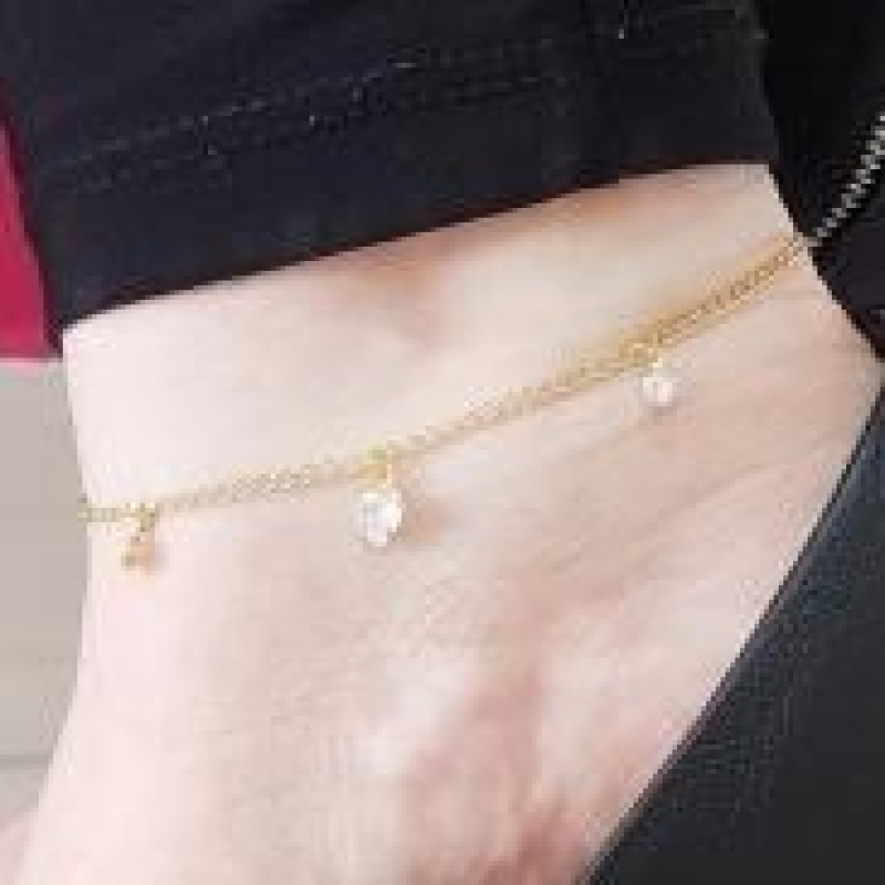 Tornozeleira Ponto De Luz Coração