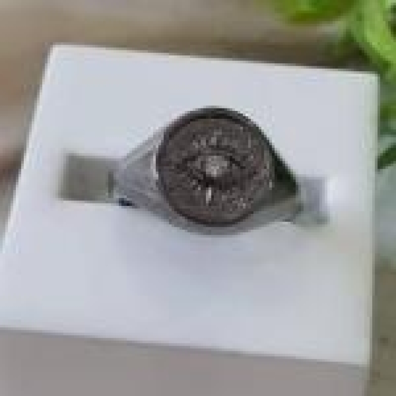 Anel Chapa com Olho Grego Dedinho