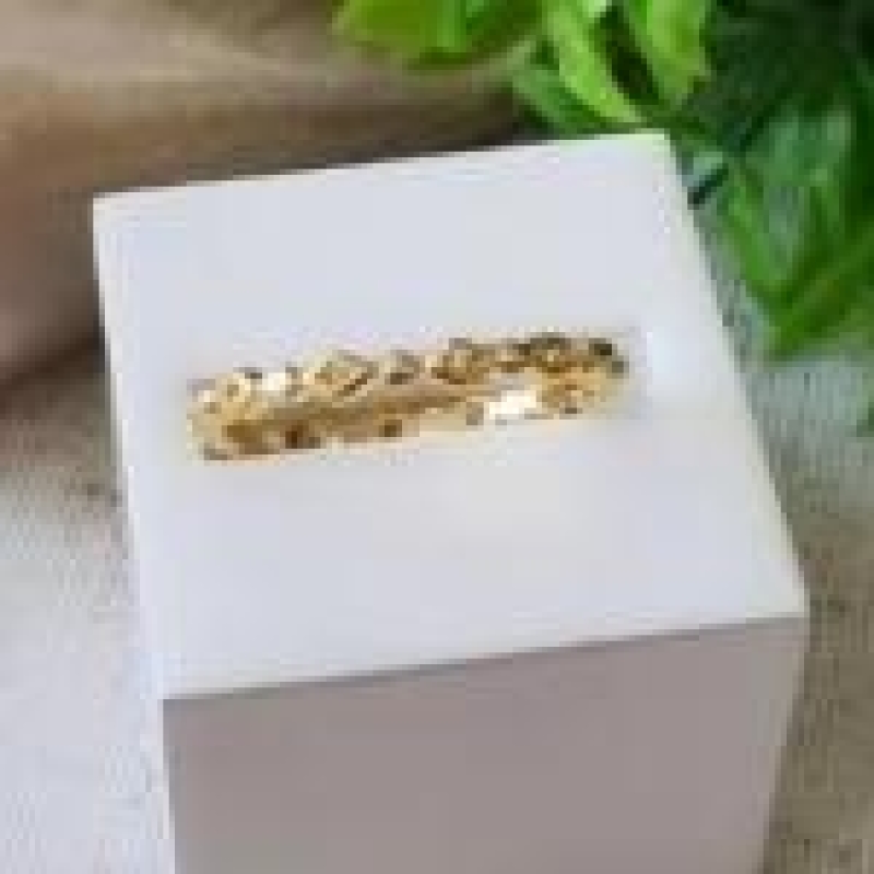 Anel Circulos Vazados