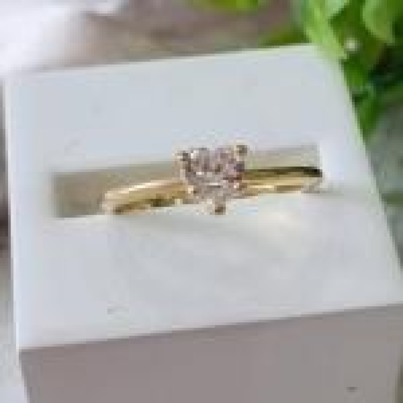 Anel Coração Solitario