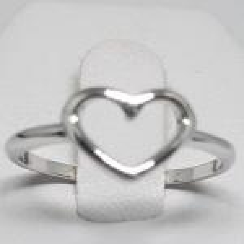 Anel Coração Solitario R