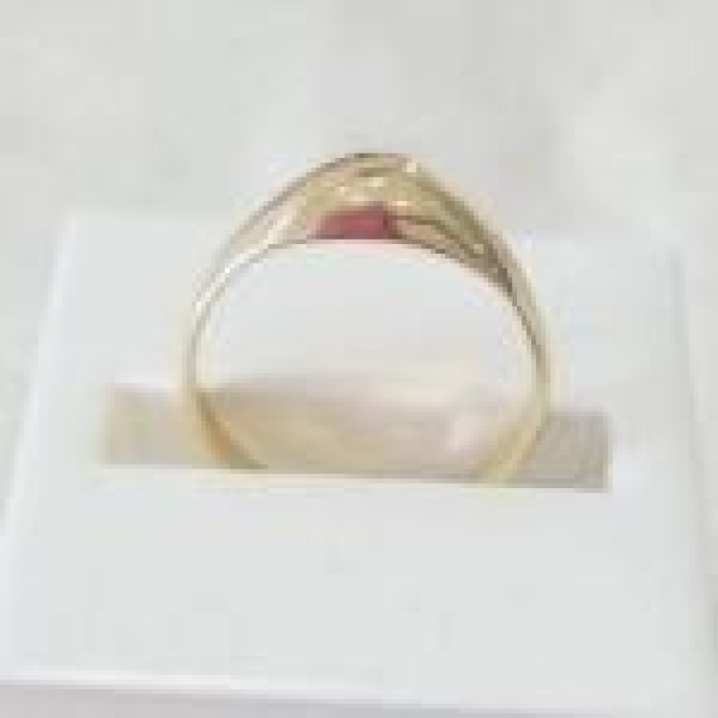 Anel Dedinho Chapa Pontudo