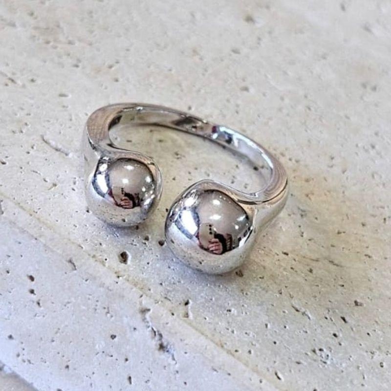 Anel Duas Esferas Ajustavel