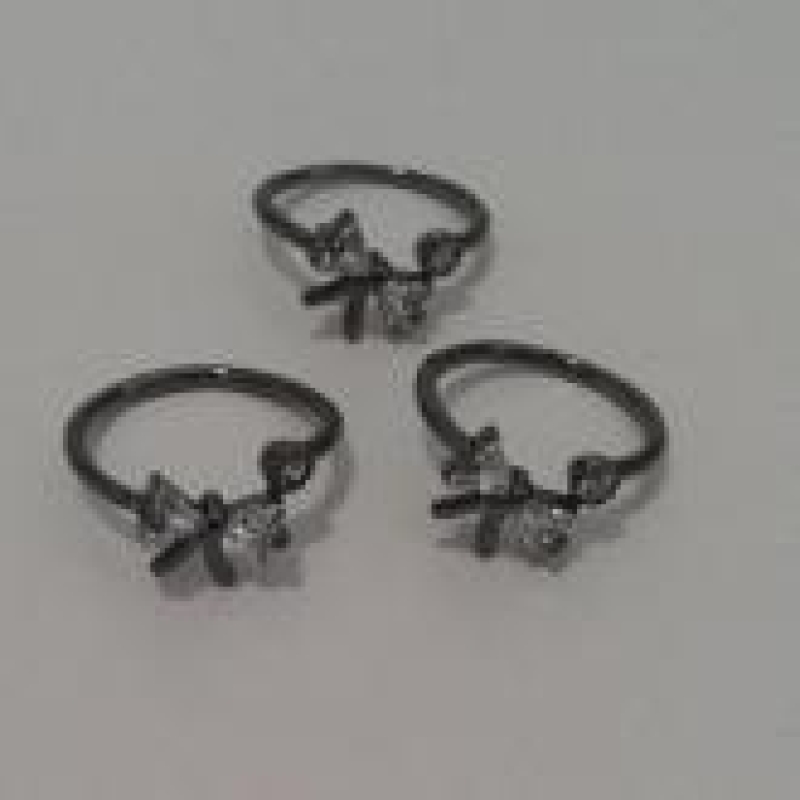 Anel Falange Lacinho com Ponto de Luz G