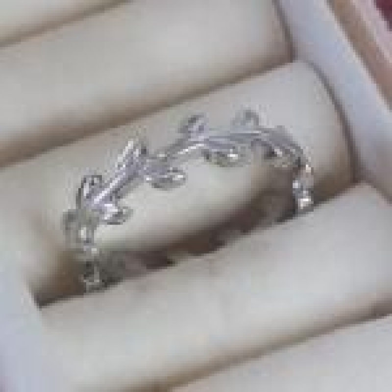 Anel Folhas Inteiro R