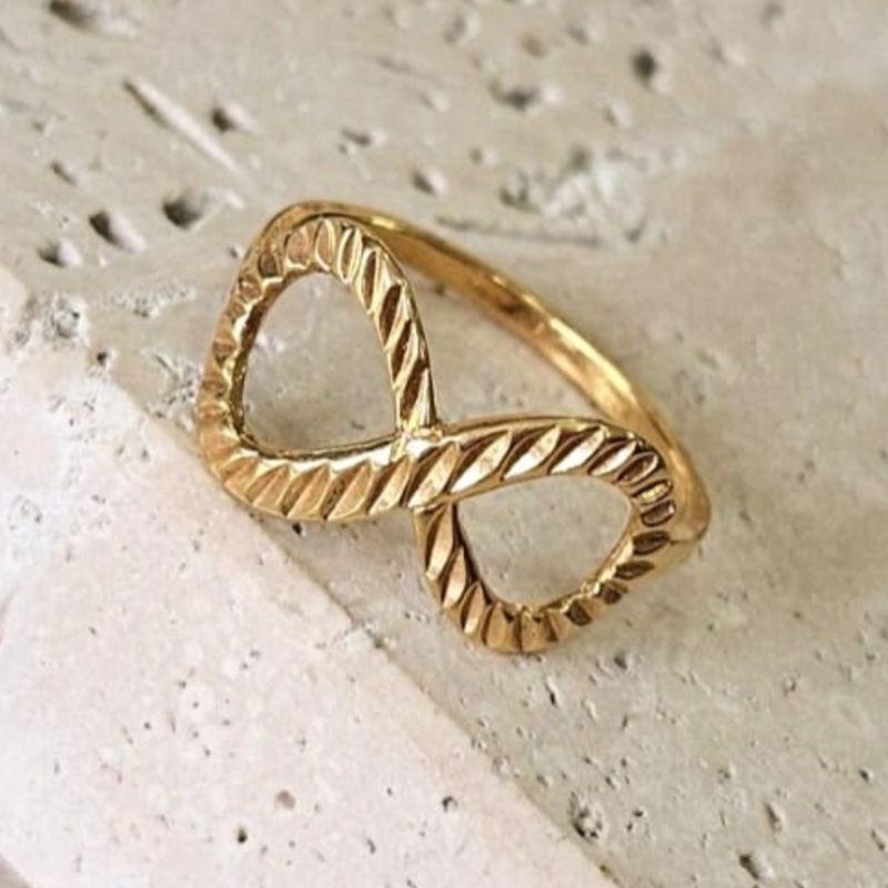 Anel Infinito Trabalhado