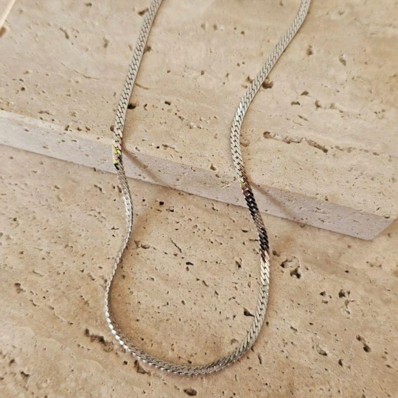 Choker Fita Trança Fina