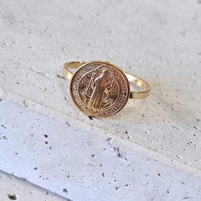 Anel São Bento Fino