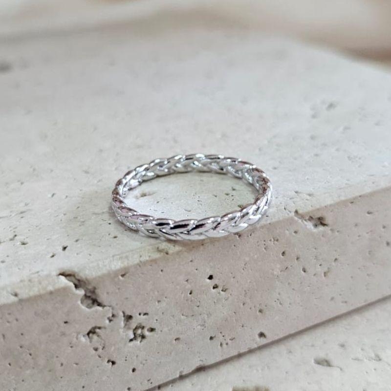 Anel Trançado Fininho