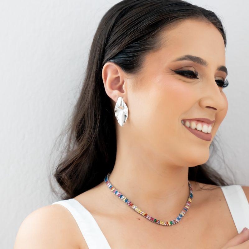 Brinco Martelado Losango