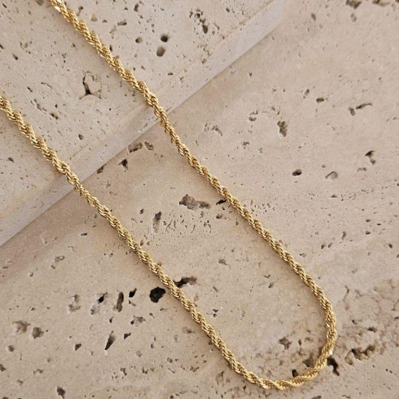 Corrente Cordão Baiano 3mm 40cm