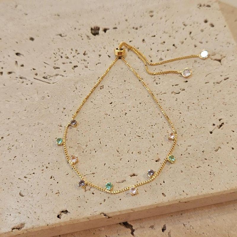 Pulseira Candy Color Ajustavel