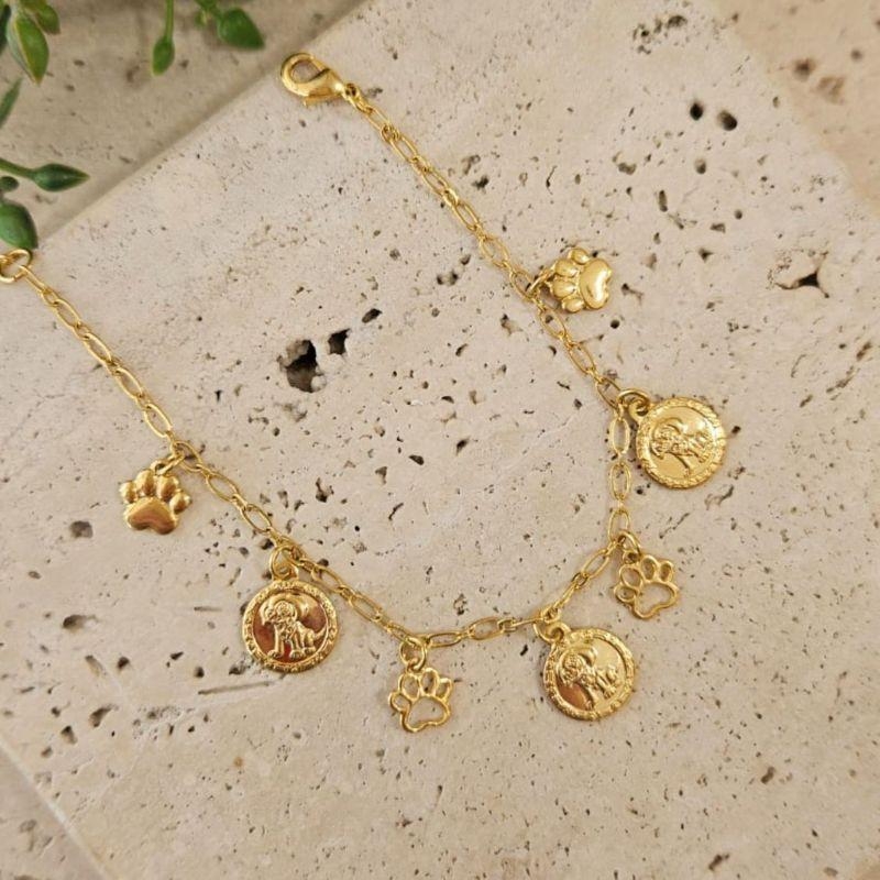 Pulseira Medalha Cachorro