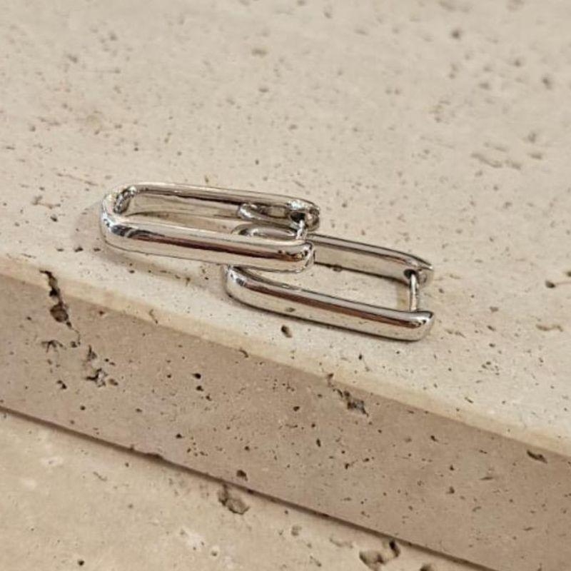 Brinco Argola Oval Lisa Grande