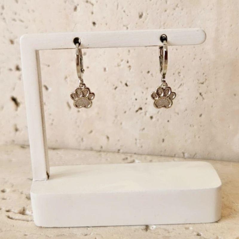 Brinco Argola Pata Pontilhada