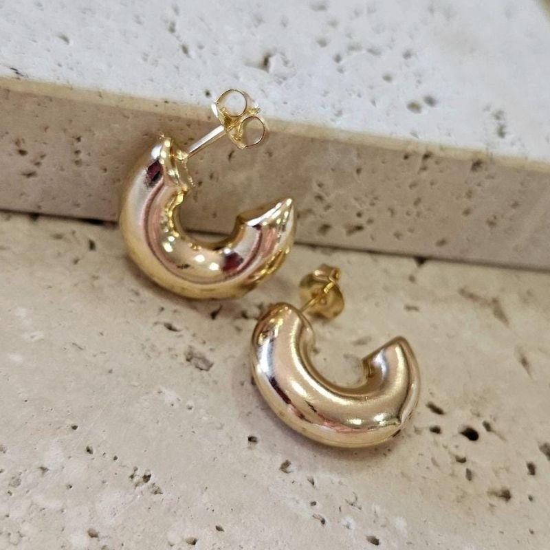 Brinco Argola Pequena Tubo