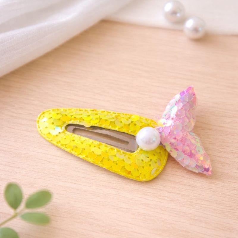 Presilha Tic Tac Sereia Amarelo