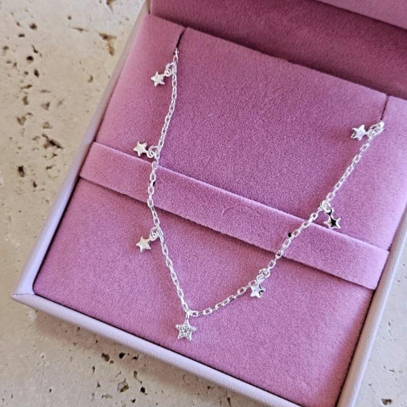 Choker Cartier 9 Estrelas 40cm