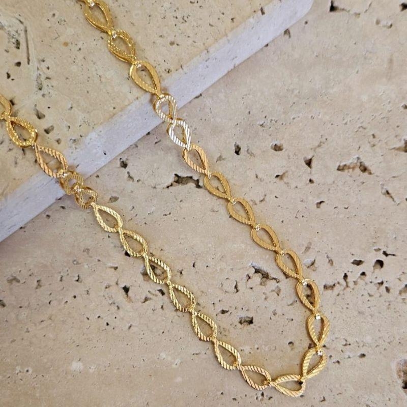 Choker Corações Texturizados