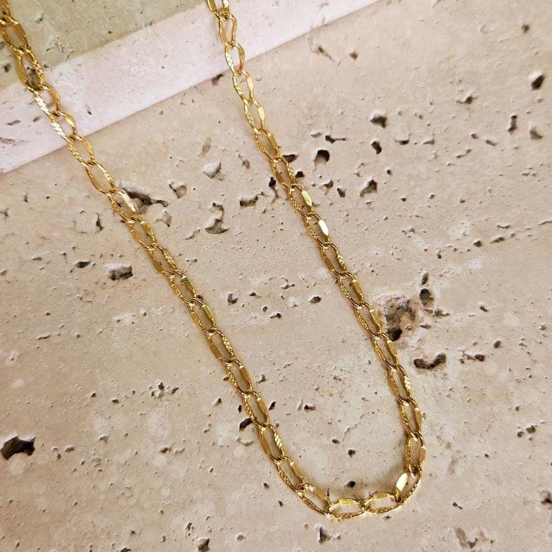 Choker Corrente Frisada